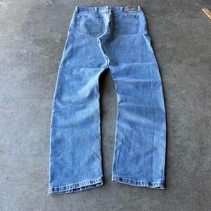 90s straight leg light wash jeans